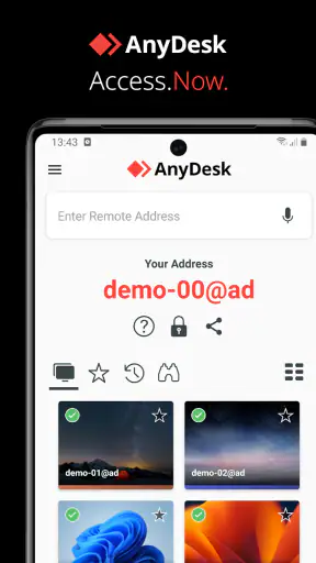 AnyDesk Remote-Desktop screenshot 1