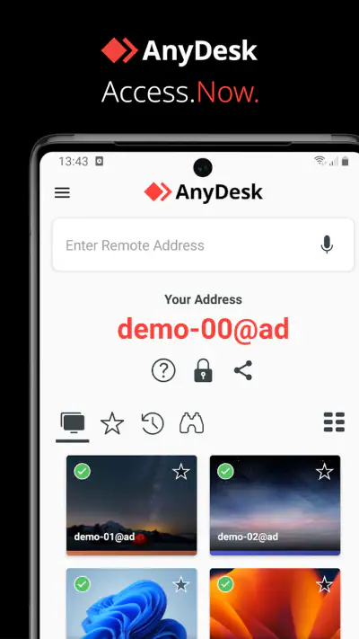 AnyDesk Remote-Desktop screenshot 1