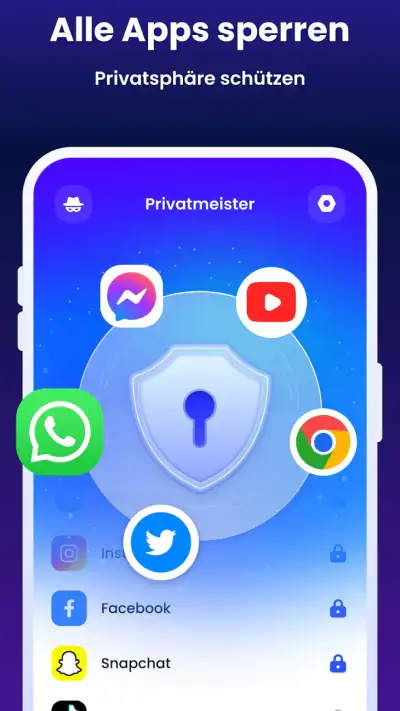 App Lock - Fingerabdrucksperre screenshot 1