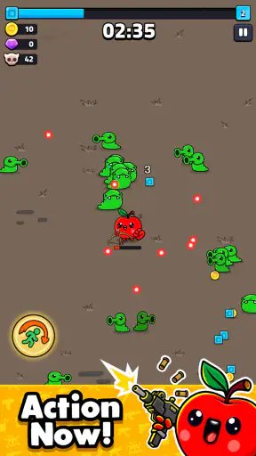 Apple Grapple: Survivor screenshot 1