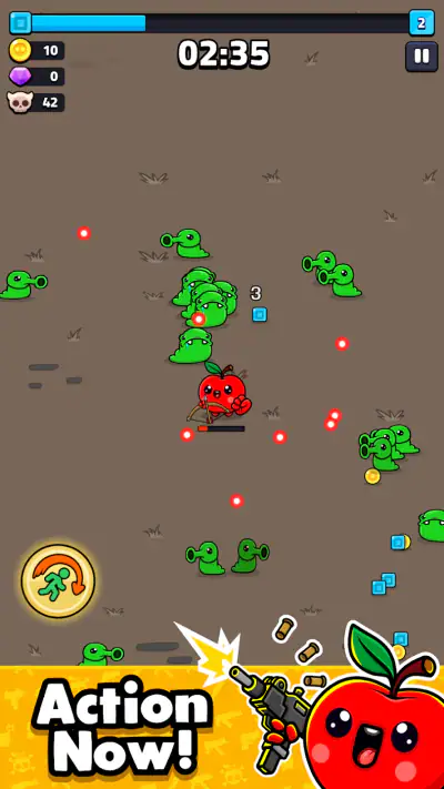 Apple Grapple: Survivor screenshot 1