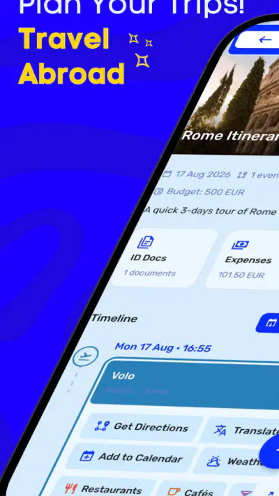 Apply&Go: Erasmus Trip Planner screenshot 1