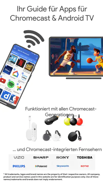 Apps für Chromecast screenshot 1