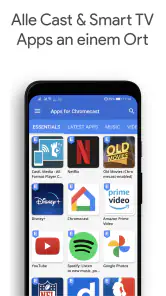 Apps für Chromecast screenshot