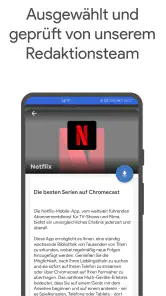 Apps für Chromecast screenshot