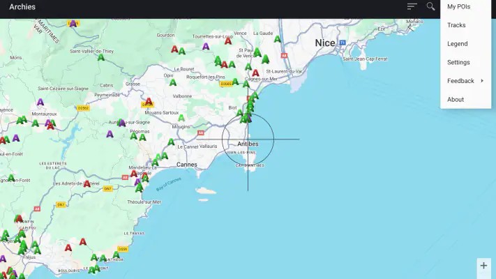 Archiescampings screenshot 1