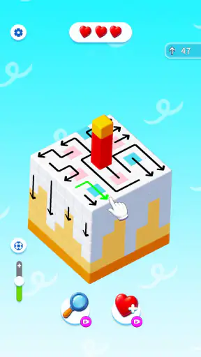 Arrow Block 3D: Tap Out Puzzle screenshot 1