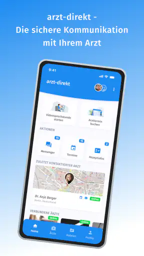 arzt-direkt Videosprechstunden screenshot 1