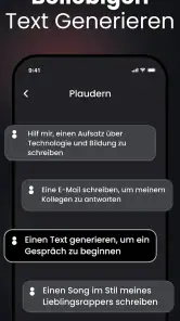 Ask AI - KI auf Deutsch screenshot