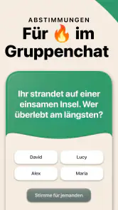 askUs: Wer würde eher? screenshot