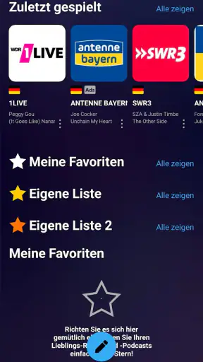 Audials Play: Radio & Podcasts screenshot 1