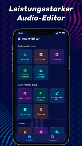 Audio-Editor, Musik Schneiden screenshot 1