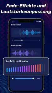 Audio-Editor, Musik Schneiden screenshot