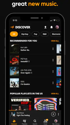 Audiomack: Musik-Downloader screenshot 1