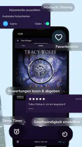 Audioteka Hörbücher App screenshot