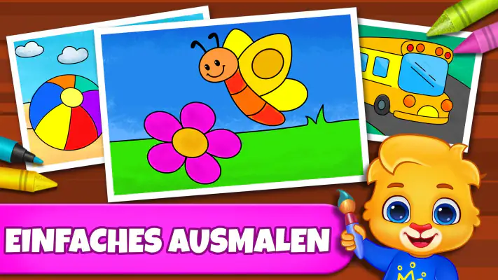 Ausmalspiele: Malbuch, Malen screenshot 1