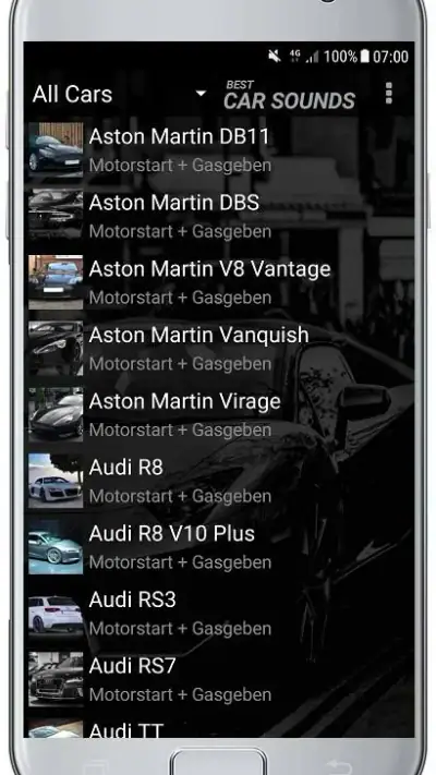 AUTO SOUNDS screenshot 1