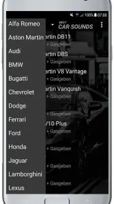 AUTO SOUNDS screenshot