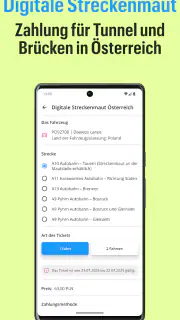 Autopay. Vignetten, Autobahnen screenshot 6