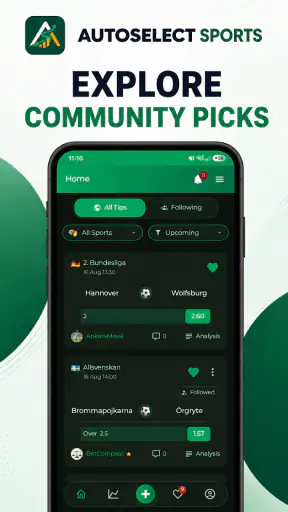Autoselect Sports Predictions screenshot 1