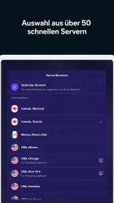 Avast SecureLine VPN Proxy screenshot