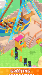 Awesome Park: Leerlaufspiel screenshot 1