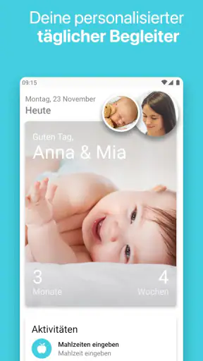 Baby + | Dein Baby-Tracker screenshot 1