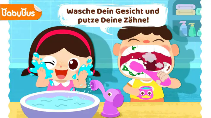 Baby Pandas Alltagsgewohnheit screenshot 1