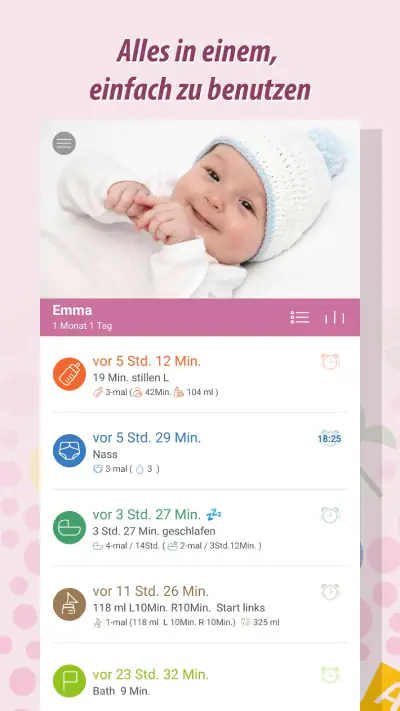 Baby Tracker screenshot 1