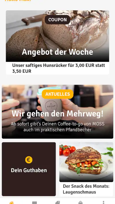Bäckerei MOSS screenshot 1
