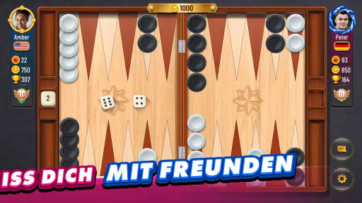 Backgammon Plus: Brettspiele screenshot 2