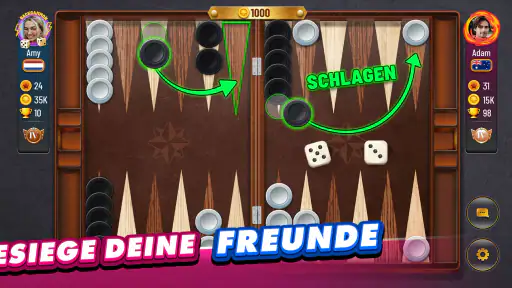 Backgammon Plus: Brettspiele screenshot 5