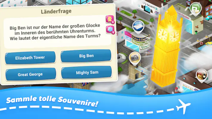 Backpacker™ Geographie & Quiz screenshot 1