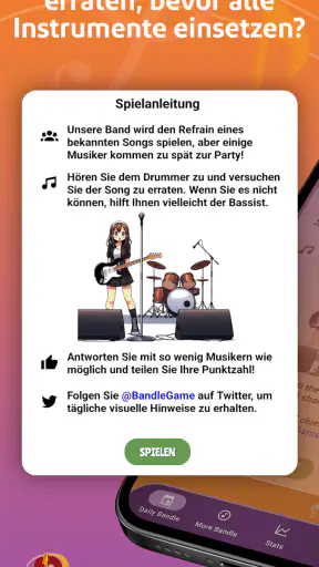 Bandle: Löse das Song-Quiz screenshot 1