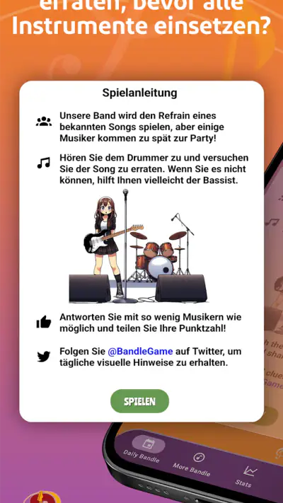 Bandle: Löse das Song-Quiz screenshot 1