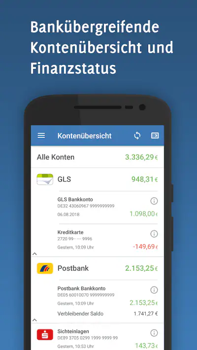 Banking4 screenshot 1