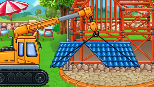 Baufahrzeug Kinderspiele screenshot