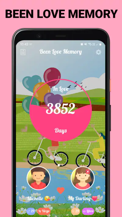 Been Love Memory -Liebeszähler screenshot 1