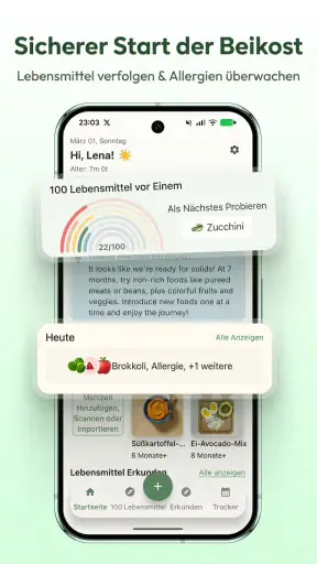 Beikost Tracker & BLW: Avo screenshot 1