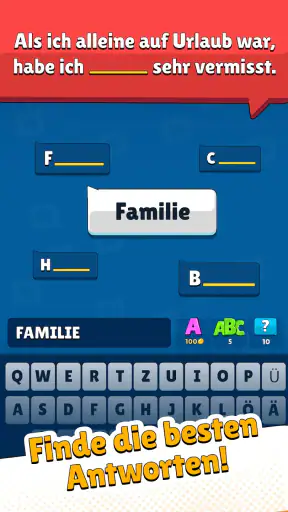 Beliebte Wörter: Familienspiel screenshot 1