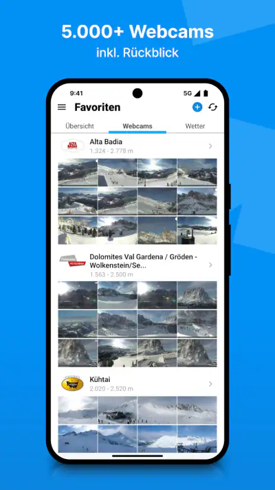 bergfex: Ski, Schnee & Wetter screenshot 1