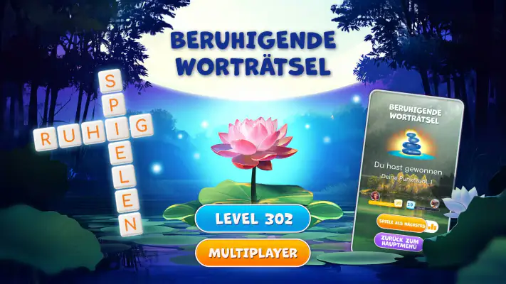 Beruhigende Worträtsel screenshot 1