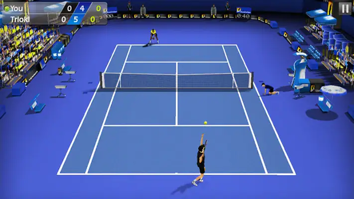 Berühr Tennis 3D screenshot 1