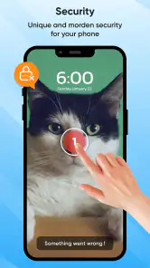 Berühren sperren Bildschirm screenshot