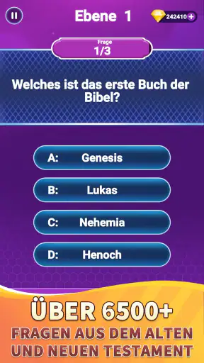 Bibel-Quiz screenshot 1