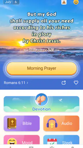 Bible Launcher-KJV & Prayer screenshot 1