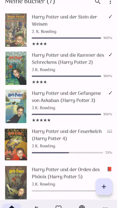 bibliofy: Meine Büchersammlung screenshot 1