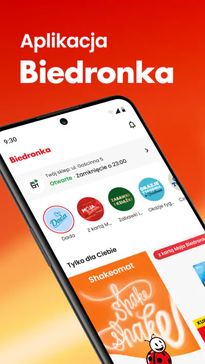 Biedronka - Shakeomat, gazetki screenshot 1