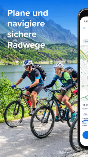 Bikemap: Fahrrad Navi & GPS screenshot 1
