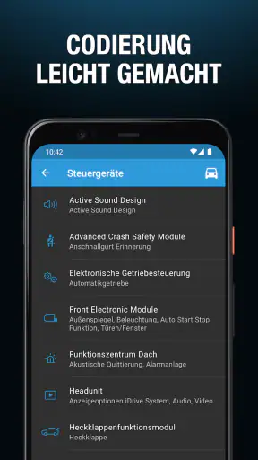 BimmerCode für BMW und MINI screenshot 1